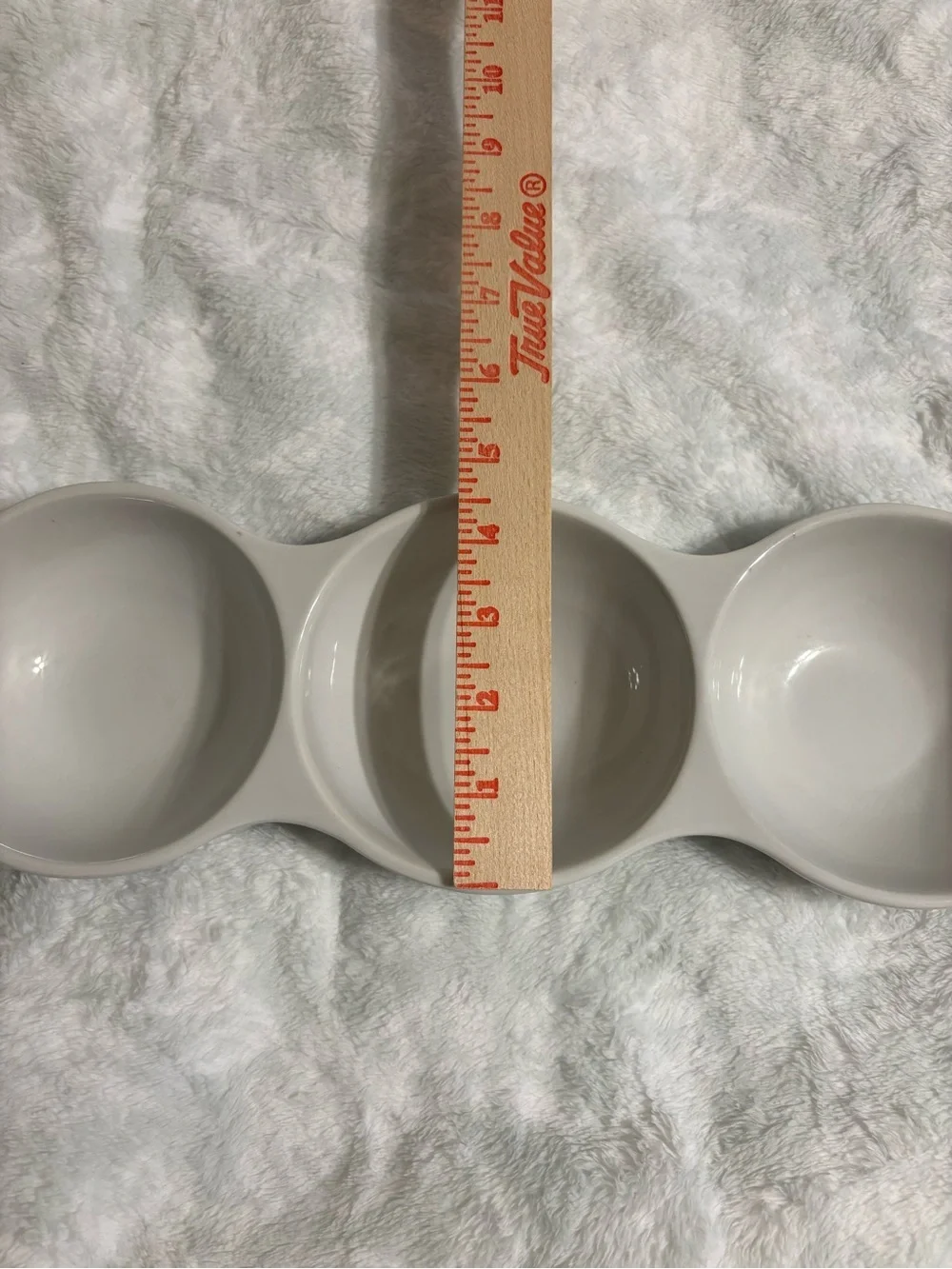 Nanette Lepore 3 Section Serving Dish Porcelain Appetizer Tray